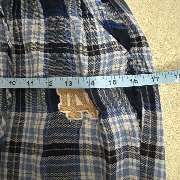 Notre Dame Women's XS Sleepwear Must be able to sew! Blue with Gold sparkle - Picture 6 of 14